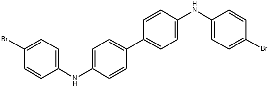 N,N′-双(4-溴苯基)联苯胺, 585570-08-7, 结构式