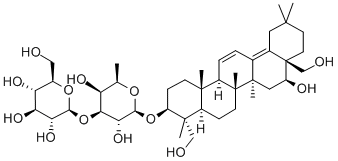 柴胡皂甙 B1,58558-08-0,结构式