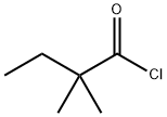 2,2-Dimethylbutyryl chloride Struktur