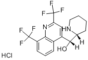 (2,8-BIS-TRIFLUOROMETHYL-QUINOLIN-4-YL)-PIPERIDIN-2-YL-METHANOL HYDROCHLORIDE(R*,R*) price.