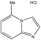 5-メチルイミダゾ[1,2-A]ピリジン塩酸塩 化学構造式