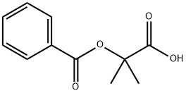 2-(Benzoyloxy)-2-methylpropanoic acid Structure
