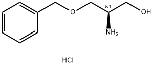 (R)-2-AMINO-3-BENZYLOXY-1-PROPANOL HYDROCHLORIDE SALT Structure