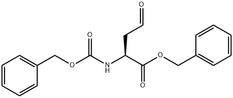 4-oxo-2S-[[(phenymethyoxy)carbonyl]amino]-butyric acid phenymethyl ester Structure