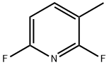 Pyridine, 2,6-difluoro-3-methyl- (9CI) Struktur