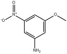 3-甲氧基-5-硝基苯胺, 586-10-7, 结构式