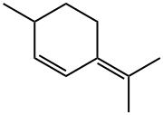 2,4(8)-p-メンタジエン 化学構造式