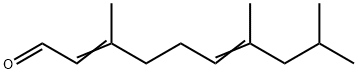2,6-Decadienal, 3,7,9-trimethyl- Structure