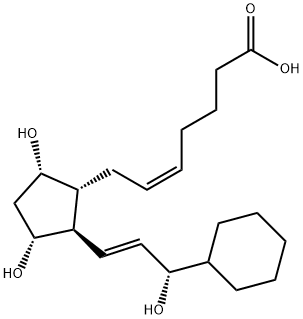 15-CYCLOHEXYL PENTANOR PROSTAGLANDIN F2ALPHA Structure