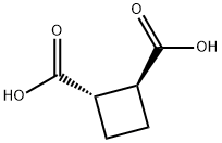 Cyclobutane-1α,2β-dicarboxylic acid,58616-97-0,结构式