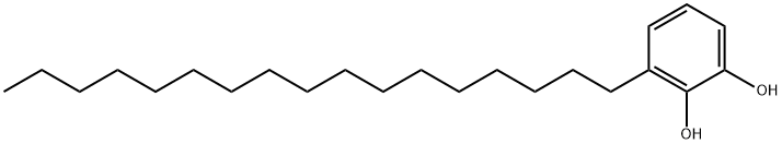 3-HEPTADECYLCATECHOL Structure