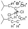 BIS(ISOPROPYLCYCLOPENTADIENYL)ZIRCONIUM DICHLORIDE Struktur