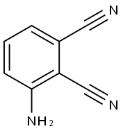 3-氨基邻苯二甲腈,58632-96-5,结构式