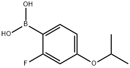 (2-氟-4-异丙氧基苯基)硼酸, 586389-90-4, 结构式