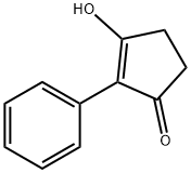 3-HYDROXY-2-PHENYLCYCLOPENT-2-ENONE Struktur