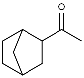 1-(ビシクロ[2.2.1]ヘプタン-2-イル)エタノン 化学構造式