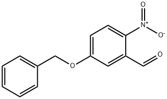 5-(BENZYLOXY)-2-NITROBENZALDEHYDE Structure
