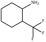 2-(トリフルオロメチル)シクロヘキサン-1-アミン 化学構造式