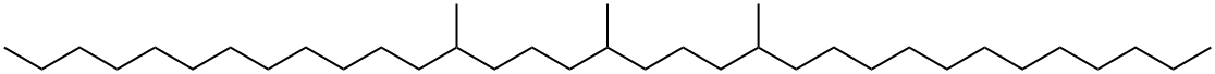 13,17,21-Trimethyltritriacontane Struktur