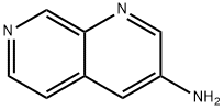1,7-萘啶-3-胺, 58680-42-5, 结构式