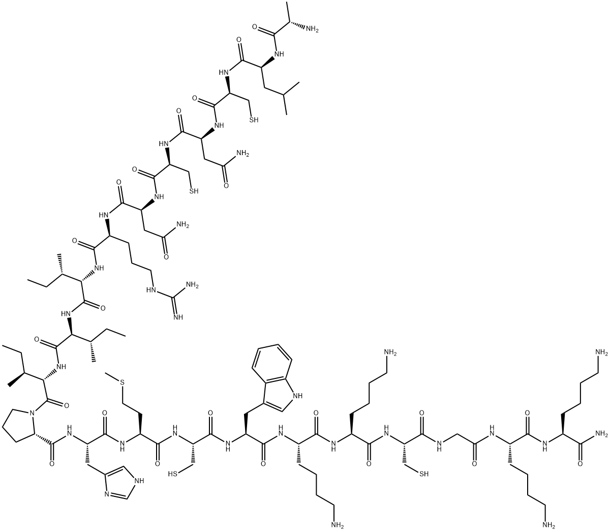 tertiapin Structure