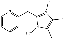Pyridine, 2-[(1-hydroxy-4,5-dimethyl-3-oxido-1H-imidazol-2-yl)methyl]- (9CI),586964-47-8,结构式