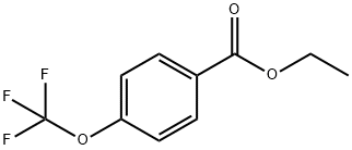 4-(三氟甲氧基)苯甲酸乙酯, 587-18-8, 结构式