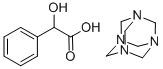扁桃酸乌洛托品,587-23-5,结构式