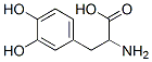 2-Amino-3-(3,4-dihydroxyphenyl)propanoic acid Struktur