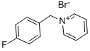 1-[(4-Fluorophenyl)methyl]-pyridinium bromide Structure