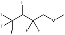 1,1,1,2,3,3-hexafluoro-4-methoxybutane Struktur