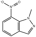 1-METHYL-7-NITROINDAZOLE Struktur