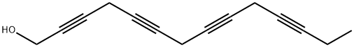 2,5,8,11-Tetradecatetrayn-1-ol Structure
