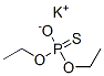 O,O-DIETHYL THIOPHOSPHATE, POTASSIUM SALT Structure