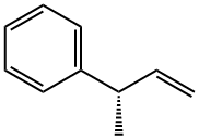 (S)-3-フェニル-1-ブテン 化学構造式