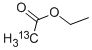 乙酸乙酯-2-13C, 58735-82-3, 结构式