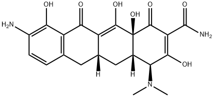 アミシクリン 化学構造式