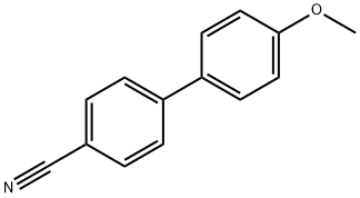4'-methoxy[1,1'-biphenyl]-4-carbonitrile Struktur