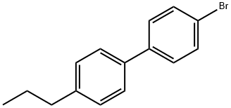 4-ブロモ-4'-プロピルビフェニル 化学構造式