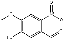 5-hydroxy-4-methoxy-2-nitro-benzaldehyde Struktur