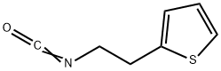 异氰酸-2-(2-噻吩基)乙基酯, 58749-51-2, 结构式