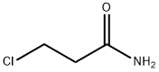 3-クロロプロパンアミド 化学構造式
