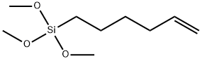 5-hexenyltrimethoxysilane Structure