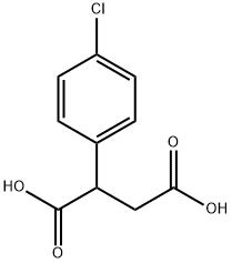 2-(4-氯苯基)-琥珀酸, 58755-91-2, 结构式