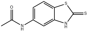 Acetamide, N-(2,3-dihydro-2-thioxo-5-benzothiazolyl)- (9CI) 结构式