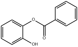 o-hydroxyphenyl benzoate  Structure