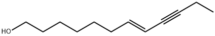 (E)-dodec-7-en-9-ynol Structure