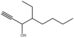 4-エチル-1-オクチン-3-オール 化学構造式