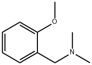 BenzeneMethanaMine, 2-Methoxy-N,N-diMethyl- Structure