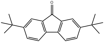 2,7-Di-tert-butyl-9H-fluorene-9-one Structure